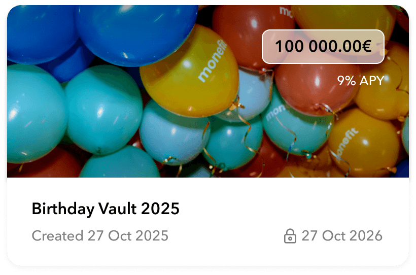 3-month birthday Vault