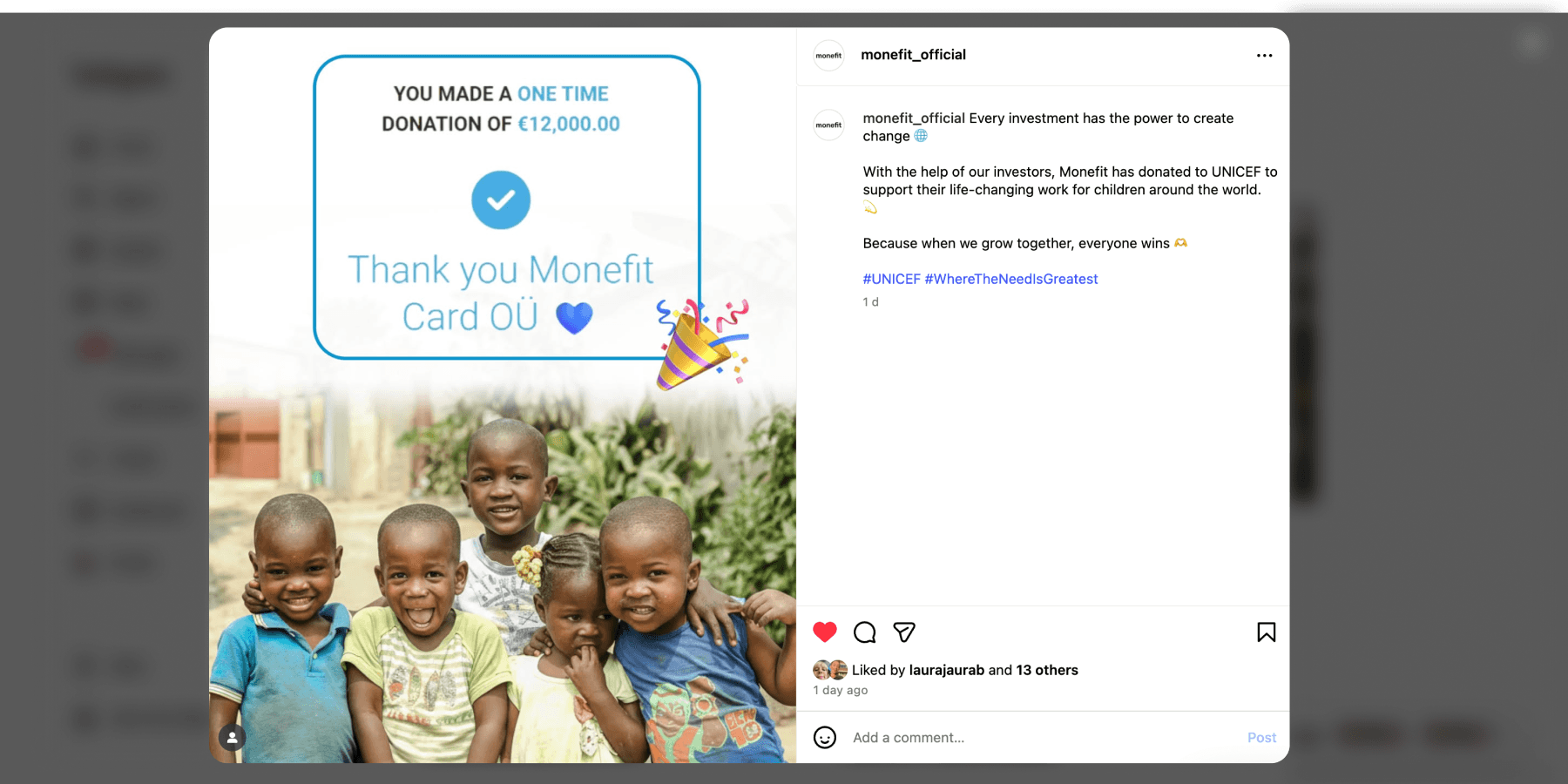 Monefit UNICEF